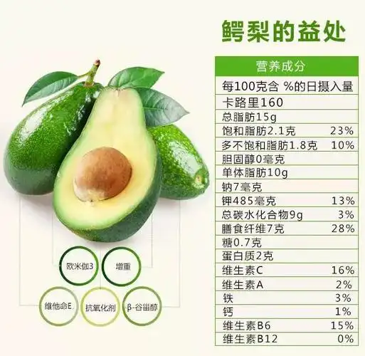 牛油果一种普通的水果