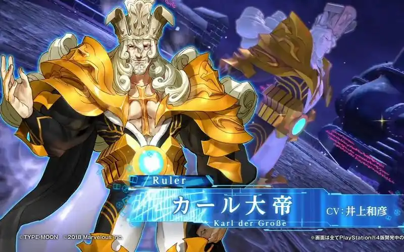 【fate/extella link】查理曼大帝试玩视频pv(1080p/60fps)