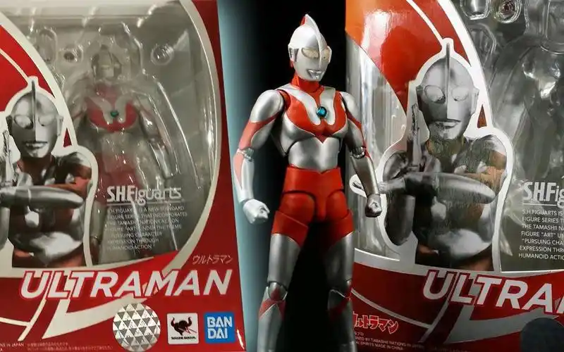 再版蓝标bandai初代奥特曼shf涅盘复活重生