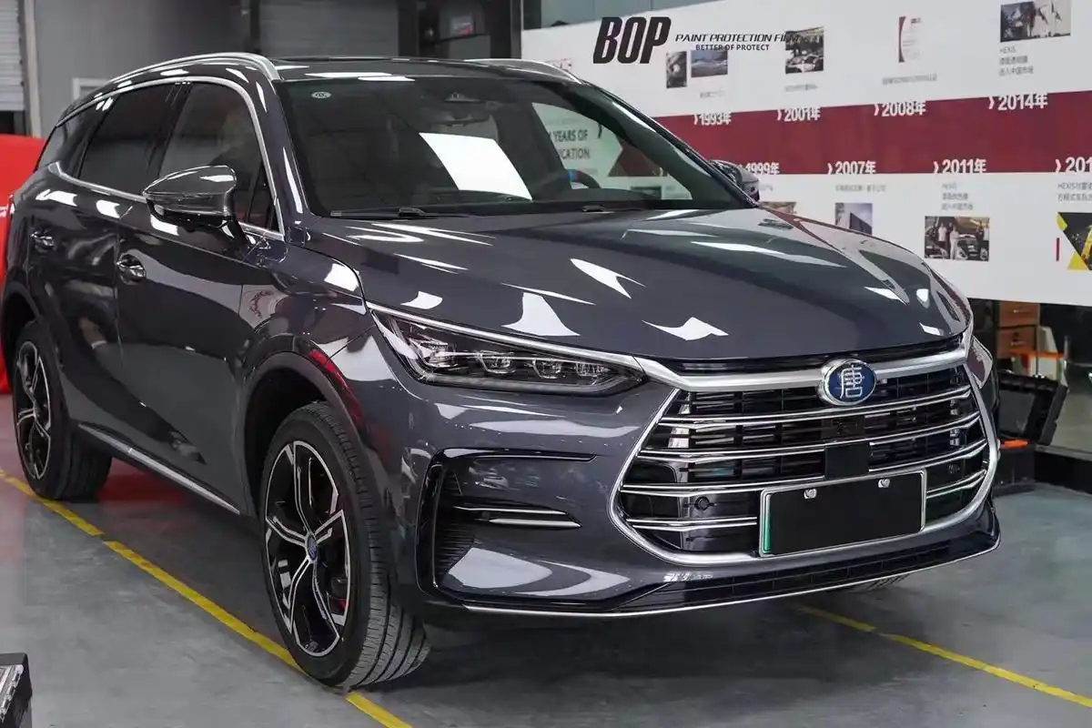 国产suv也很优秀,比亚迪唐dm有真旗舰味道