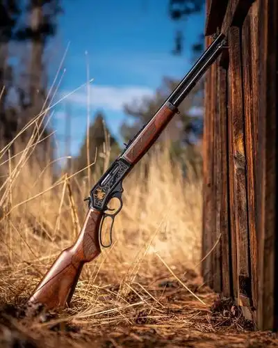 亨利杠杆步枪图集狂野的西部世界没把趁手的家伙可活不下去