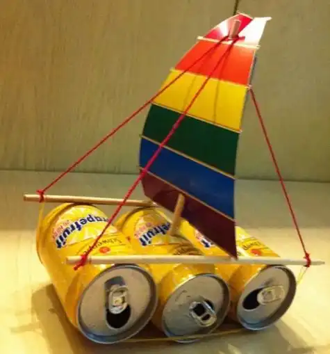 儿童手工船制作方法