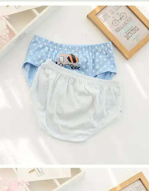 儿童内裤纯棉男童卡通汽车1-3岁4-6-8儿童宝宝小男孩中大童三角裤