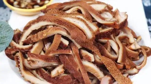 第一次卤羊肚,没想到出锅那一刻,我流口水了