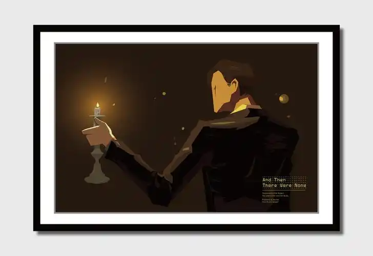 悬疑读物无人生还原创插画习作