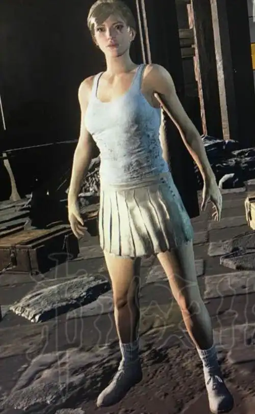 绝地求生端游人物光脚