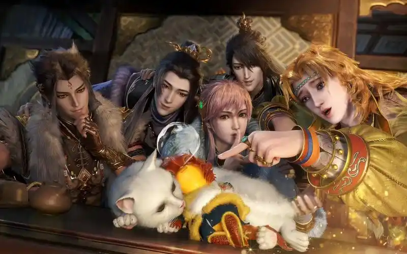 【天宝伏妖录4】reaction 找寻狮子猫,发现干尸,众人闻了离魂花粉