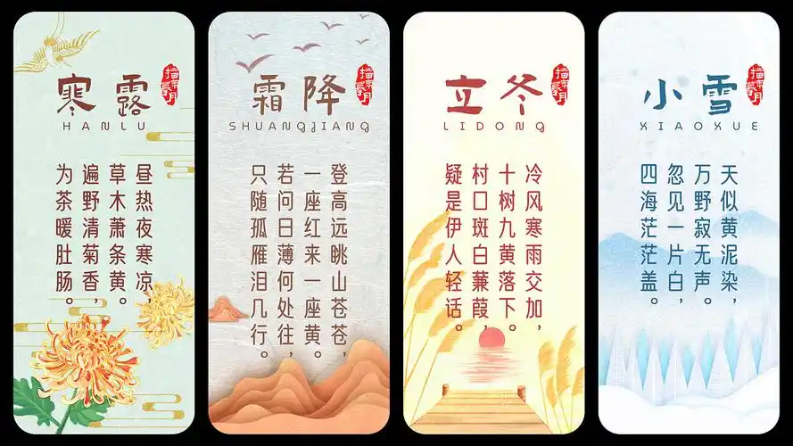 24节气春夏秋冬守护你我