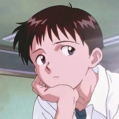 碇真嗣头像高清黑白碇真嗣微信头像