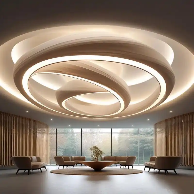 吊顶和灯光  我设计了一个超级棒的吊顶与灯结合的设计!