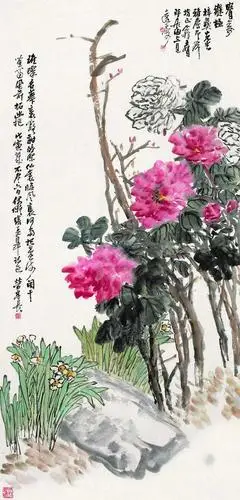 王个簃简介-名人字画网