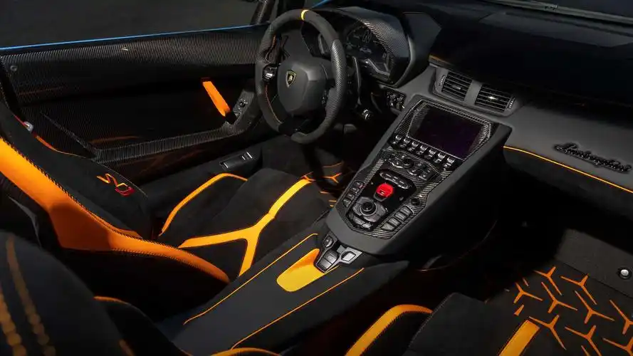 许进不许出的超跑兰博基尼aventadorsvj