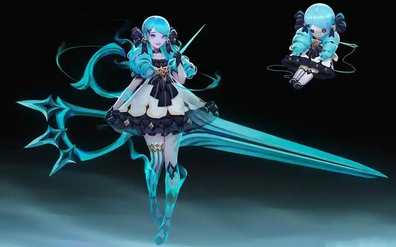 老师讲建模:灵罗娃娃格温 人物模型解析