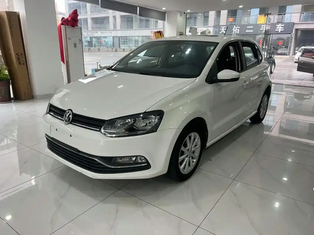 最新到店,17年9月上牌,大众polo,自动挡天窗高配1.6 - 抖音