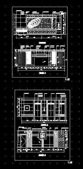墙面装饰立面图
