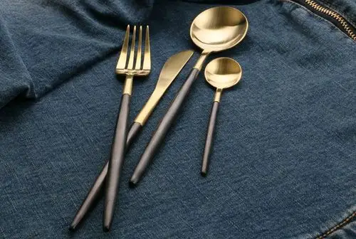 西餐刀叉勺葡萄牙cutipolgoa同款刀叉西餐餐具四件套装批发