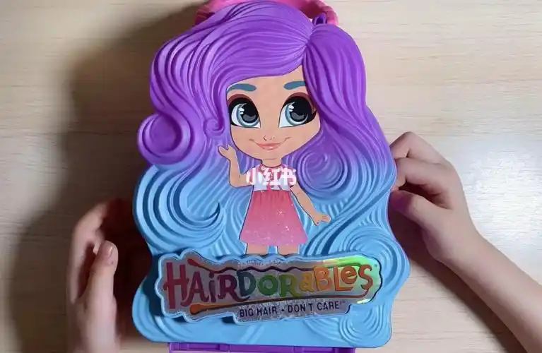 心心自制美发娃娃盲盒有内容这个挺用心的