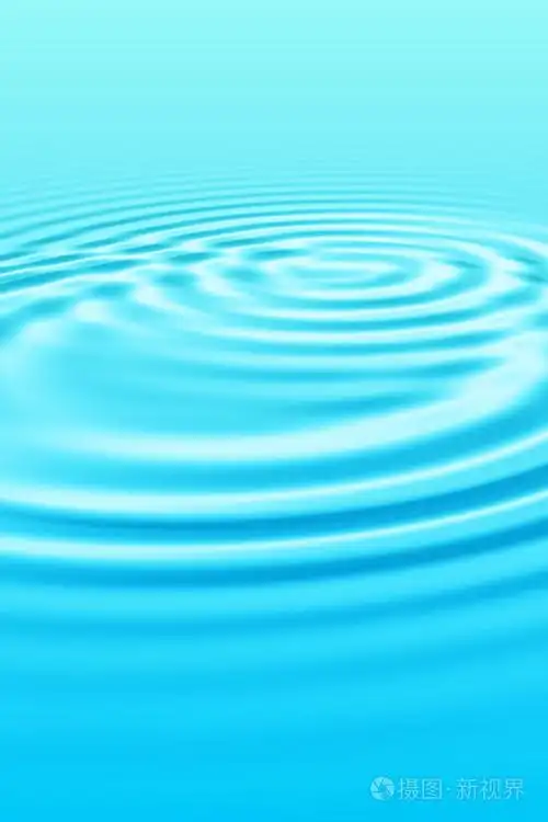 波纹的水圆波浪背景