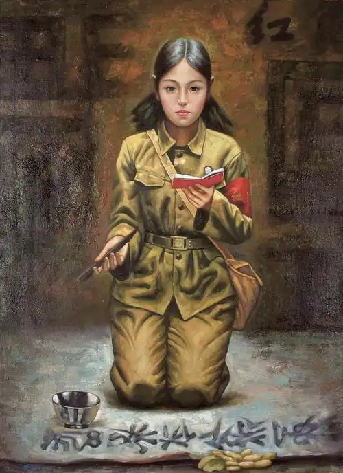 张大中油画作品1