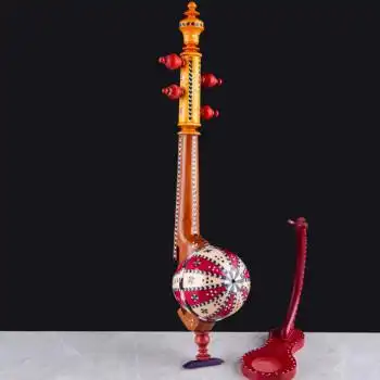 新疆民族乐器艾捷克艺品家居装饰桌面摆件摆设旅游纪念小礼品 小艾