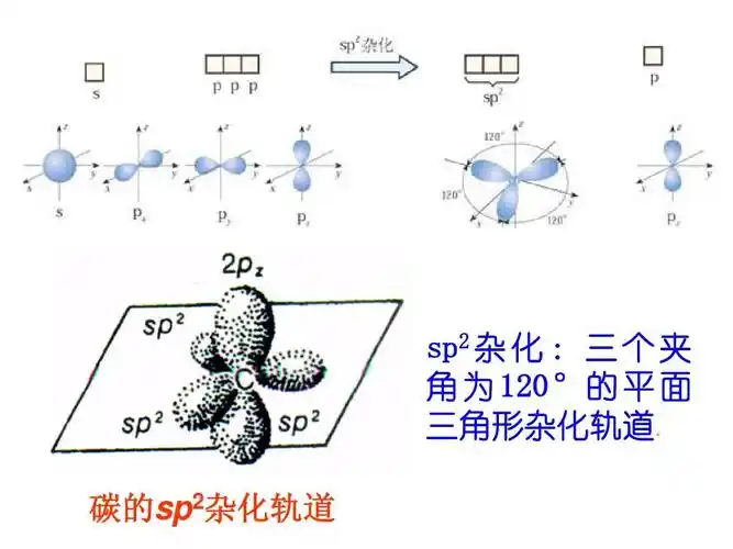 碳的sp 碳的 2杂化轨道