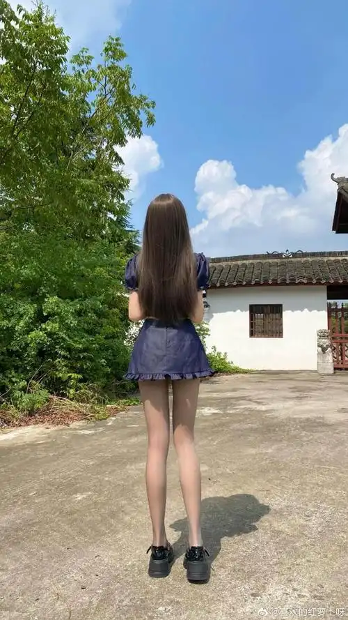 丝袜短裙背影杀