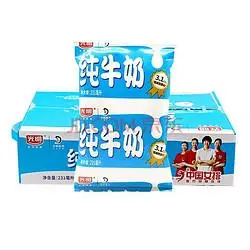 bright光明纯牛奶袋装231ml16袋
