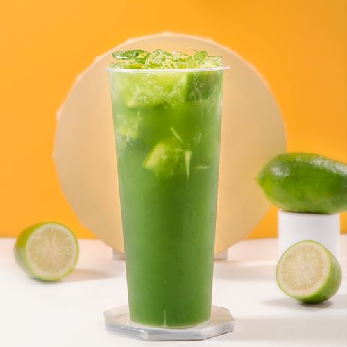 柠檬泰国优质手标绿茶茶泰糖浆12kg包装绿色珍珠奶茶粉