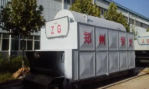 供应最新10吨链条炉排燃煤热水锅炉