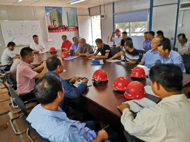 项目部防御台风工作布置