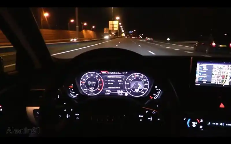 第一人称 奥迪 a4 夜间驾驶_哔哩哔哩 (゜-゜)つロ 干杯~-bilibili