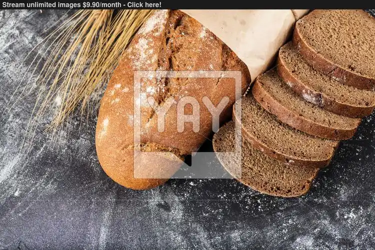 sliced bread and baton dial image | yayimages.com