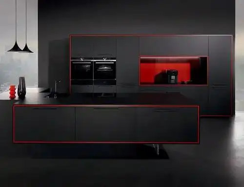 omg!黑色厨房还可以这么撩人