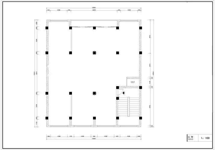 求220平方左右房屋平面设计图,图纸比例1:100 图的大小如下 谢谢