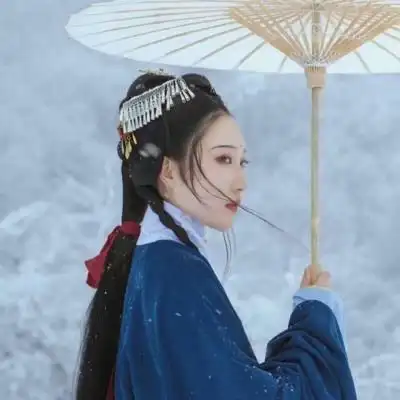 『沐曦』≯古风女头/撑伞_女生头像_我要个性网