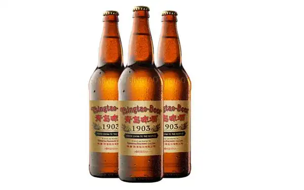 发现美酒青岛啤酒1903国潮瓶精心慢酿一百年