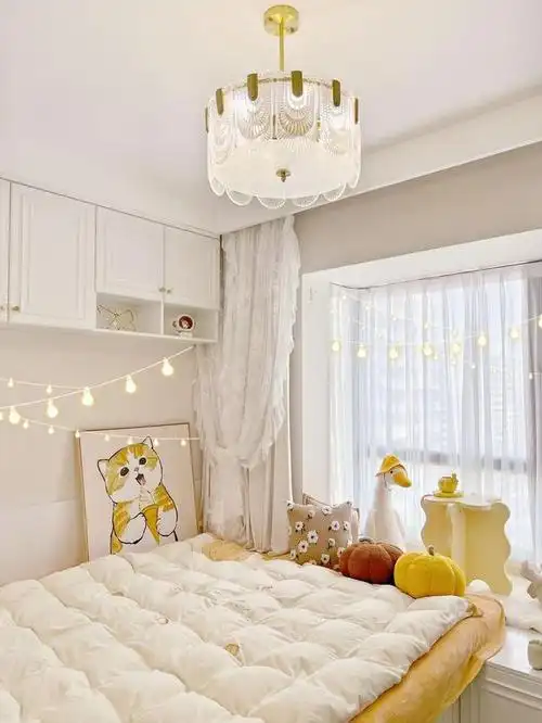 女生房间的设计可不能和男生房间设计一样,其实每个女生心中是有一个