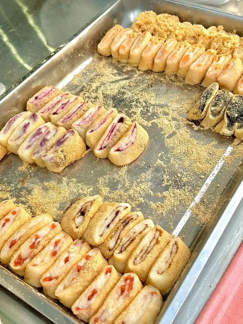 二七万达99现做糯叽叽朝鲜打糕.