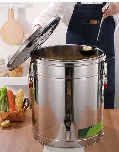 304不锈钢保温桶食堂大容量饭桶幼儿园热水桶商用豆腐脑汤桶 20l 单
