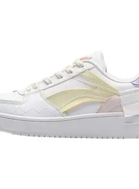 李宁小白鞋女鞋冬季白色低帮厚底正品鞋子运动鞋爆款休闲鞋板鞋女