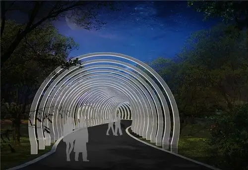 溧水新闻网报道丨新晋网红打卡点15米高的律动森林90米长的音乐长廊