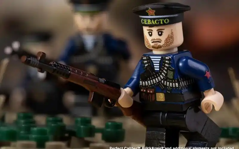 乐高第三方brickmania苏联二战海军步兵开箱