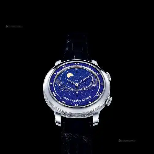 百达翡丽 celestial系列 型号5102g 18k白金 自动上弦腕表 星相显示