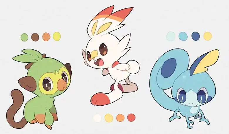 口袋妖怪小精灵炎兔儿高清插画