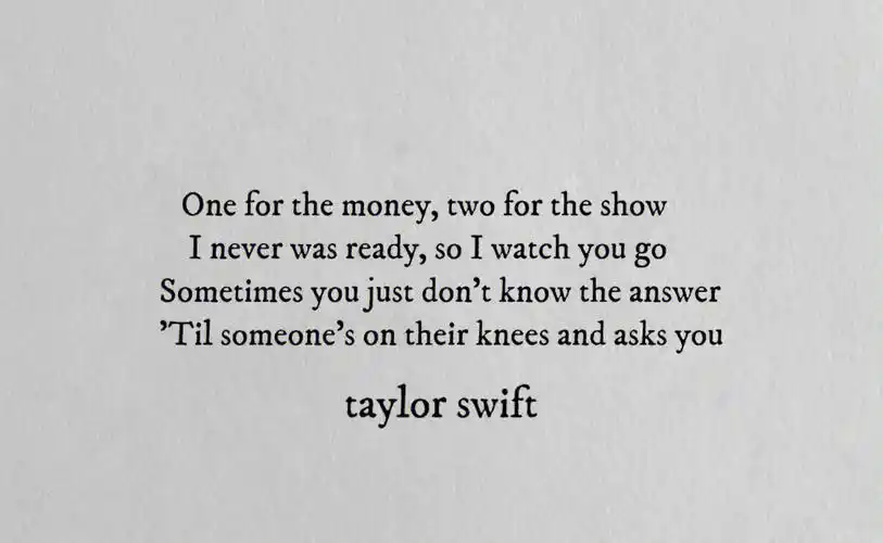 taylorswift歌词壁纸