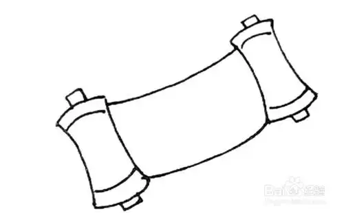 小宇简笔画卷轴