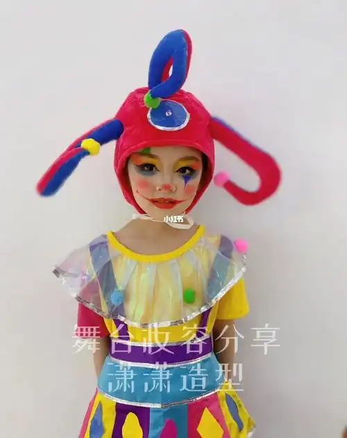 长沙幼儿舞蹈小丑妆容分享