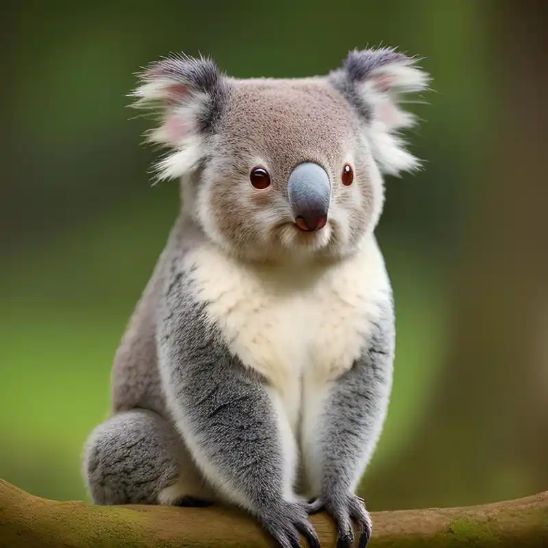 遇见一只呆萌的小可爱 #考拉