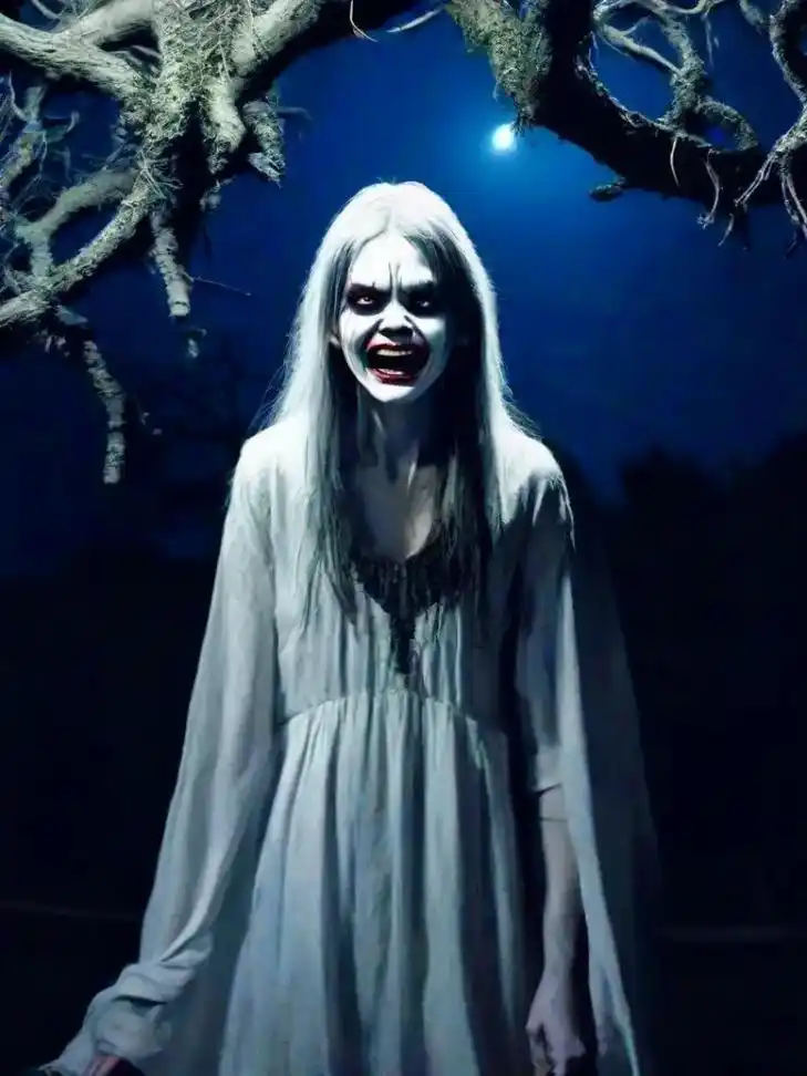 不同版本的女鬼👻.#恐怖美学 #ai绘画 #高清图片 - 抖音