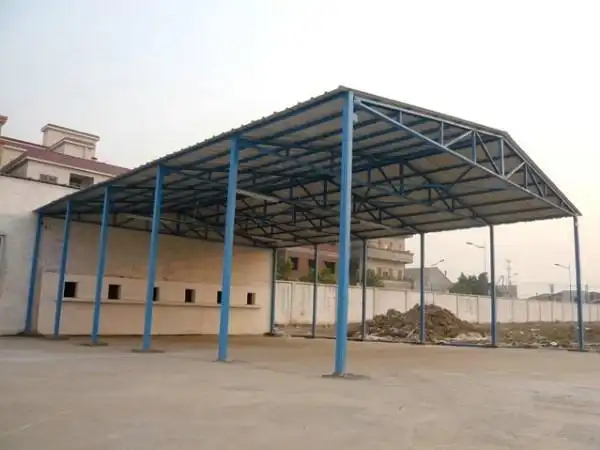 简易钢屋架彩钢棚